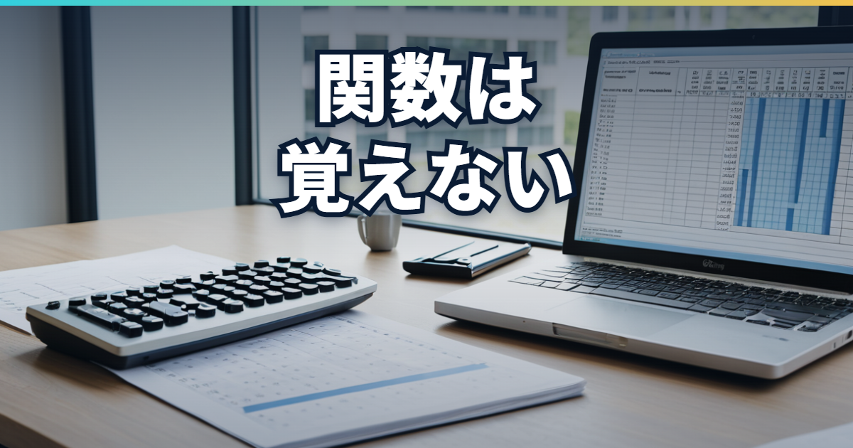 表計算ソフトを開いたノートパソコンと印刷した表が置かれた窓辺のオフィスデスク